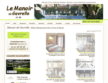 Tablet Screenshot of lemanoir62.com